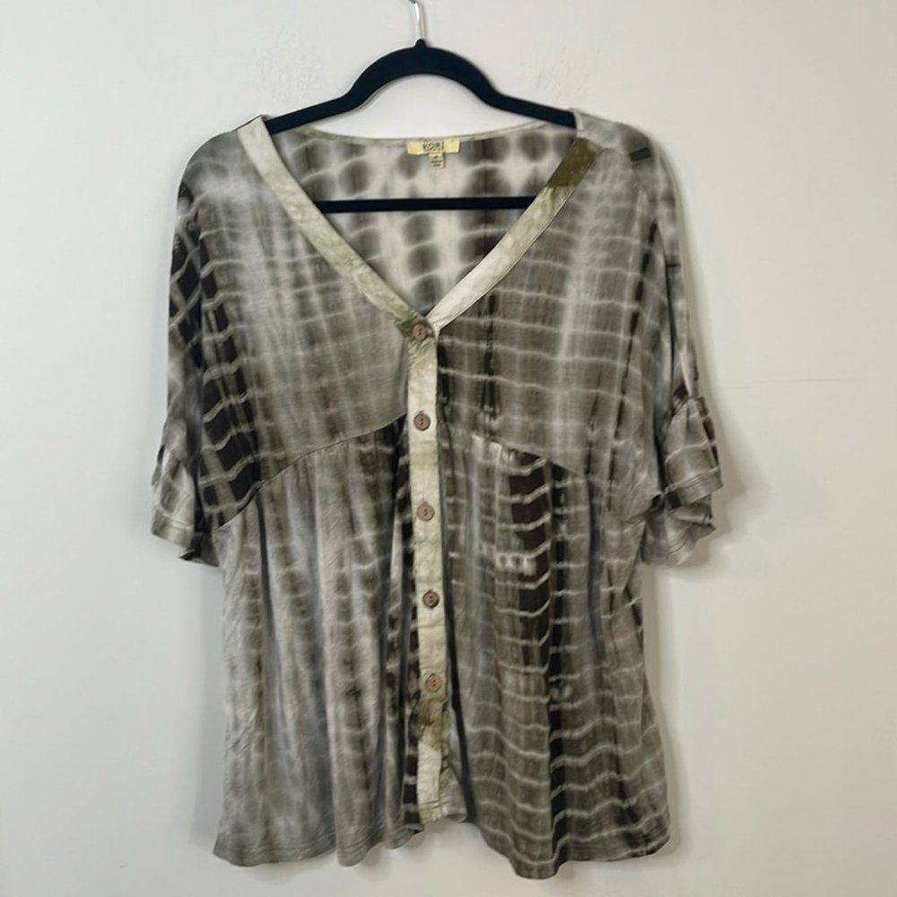 Kori tye dye top oversized